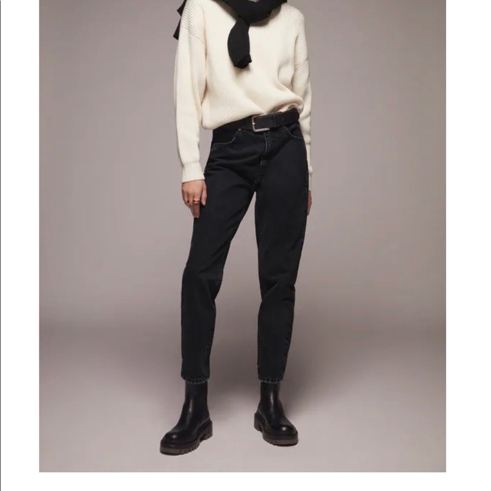 Zara Mom Fit Jeans TRF
